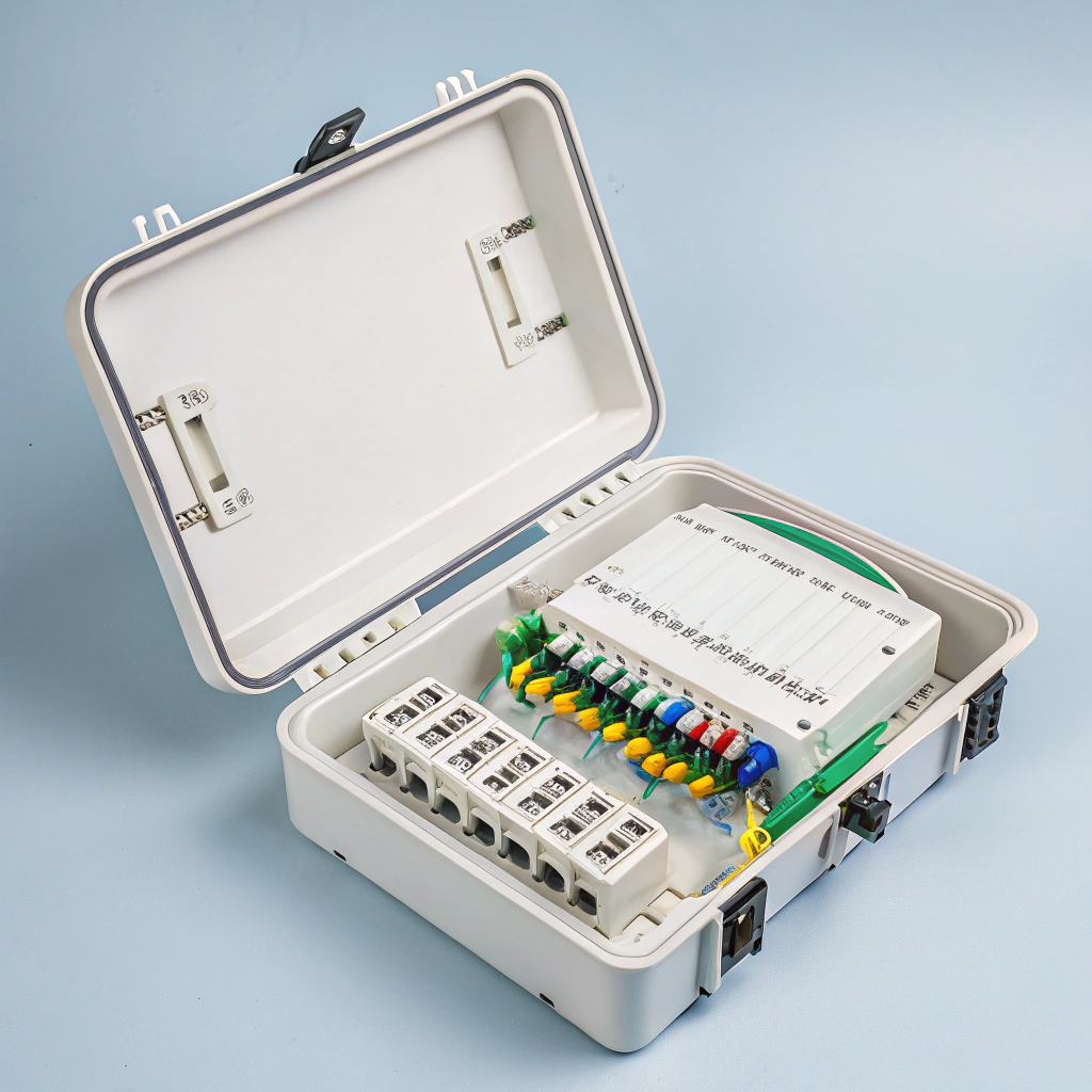 Mini fiber optic splice closure repair box