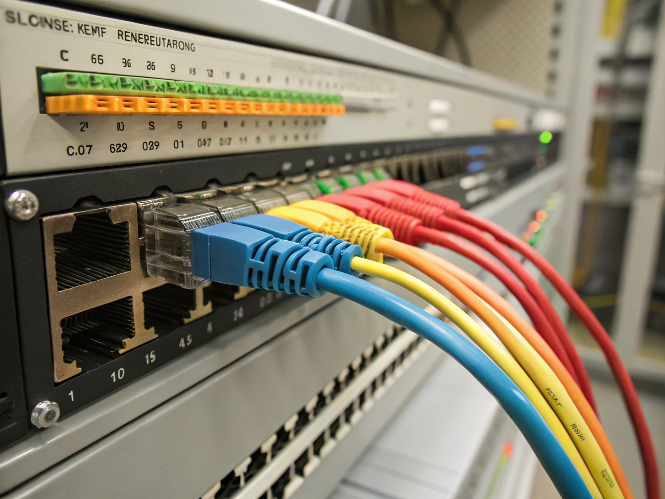 1U 19-inch rack-mount standard fiber optic patch panel