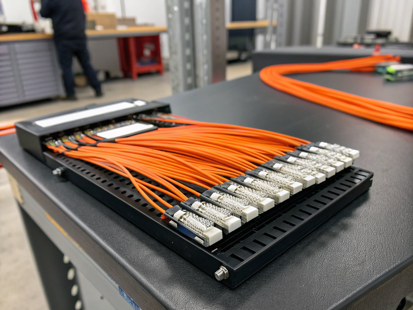 Fiber optic cable inventory management interface